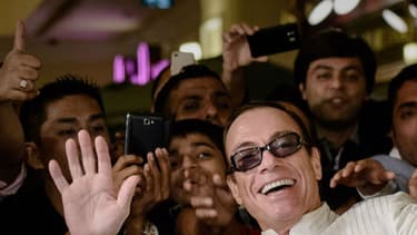 Jean-Claude Van Damme lors de l'International Indian Film Academy à Macau en 2013
