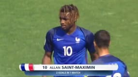 Allan Saint-Maximin, auteur d'un doublé au Mondial U20