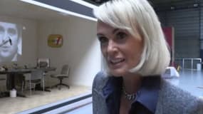 Laeticia Hallyday dans les coulisses de l'exposition Johnny à Bruxelles, le 22 septembre 2022