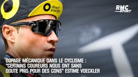 Cyclisme / Dopage mécanique : "Certains coureurs nous ont sans doute pris pour des cons" estime Voeckler 