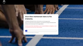 La nouvelle fenêtre de vente de billets pour les JO de Paris 2024 prise d'assaut, le 30 novembre 2023
