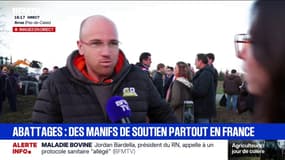 Crise agricole: "Nos politiques ont du souci à se faire", assure un agriculteur du Pas-de-Calais