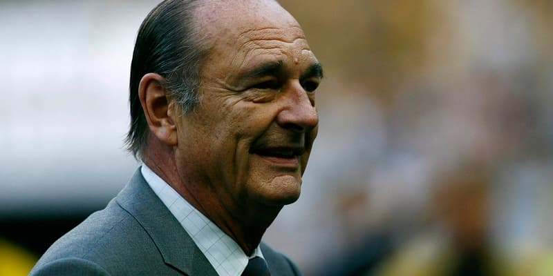 Jacques Chirac en 2007 lors de la finale de la Coupe de France