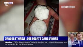 Orages et grêle: les images des dégâts dans l'Indre et la Vienne