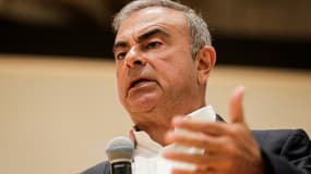 Carlos Ghosn, ex-patron de Renault-Nissan, le 29 septembre 2020 à Jounieh, au Liban