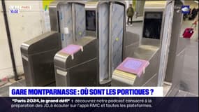 Gare Montparnasse: où sont passés les portiques du métro?