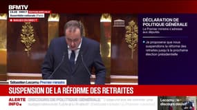 Sébastien Lecornu propose "une conférence sur les retraites et le travail"