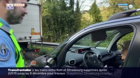 Haut-Rhin: les gendarmes font de la prévention avant le passage aux pneus d'hiver
