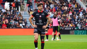 Romain Ntamack lors de Toulouse-Racing 92 (32-12, Top 14), le 27 avril 2024