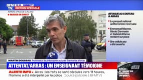 Attaque au couteau dans un lycée à Arras: "On est un peu dépassés par des problèmes qui ne sont pas ceux de l'école" témoigne ce professeur de philosophie