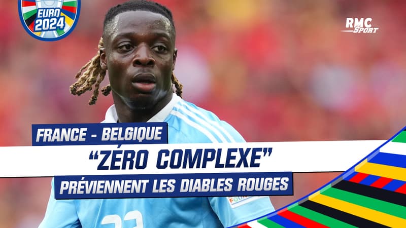 "Zéro complexe", les Diables Rouges évoquent le 8e contre la France