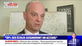 Jean-Michel Blanquer sur les retraites: "Ce serait beaucoup plus facile pour nous de faire comme si ça n'existait pas"