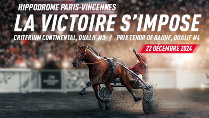 Critérium Continental et Prix Ténor de Baune : Deux billets pour le Prix d'Amérique à gagner