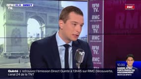 Bardella  : "J'ai été très surpris de l'attitude arrogante, méprisante de Macron