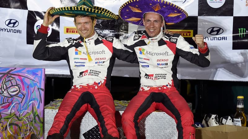 Sébastien Ogier et son équipier Julien Ingrassa