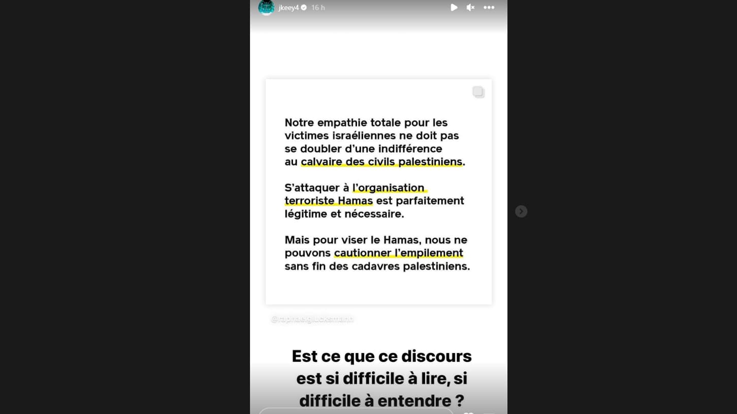 Le message de Jules Koundé sur Instagram