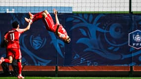 Domingues face à Guingamp en Coupe de France. 
