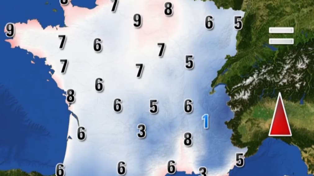 Les températures de ce vendredi 22 décembre Les températures de ce vendredi 22 décembre