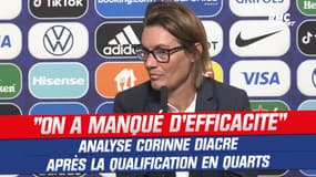 France 2-1 Belgique : "On a manqué d'efficacité", analyse Diacre