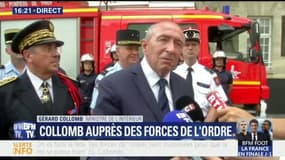 "On est extrêmement vigilant", déclare Collomb auprès des forces de l’ordre 