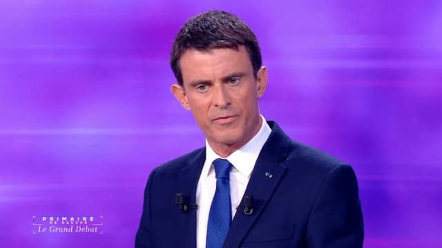 Manuel Valls a marqué son intention d'apparaître comme le candidat le plus "crédible".