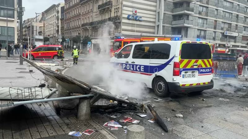Des incidents en marge de la mobilisation à Rouen le 23 mars 2023