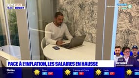 Face à l'inflation, les salaires en hausse