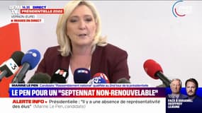 Marine Le Pen sur le soutien de Nicolas Sarkozy à Emmanuel Macron: "J'ai été étonnée qu'il le fasse qu'au second tour, je croyais qu'il le ferait dès le premier"