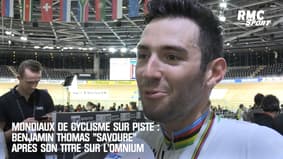 Mondiaux sur piste : Benjamin Thomas « savoure » après son titre sur l’omnium
