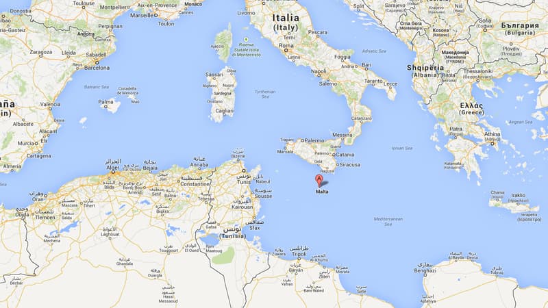 Les migrants ont été secourus au large de l'île de Gozo.