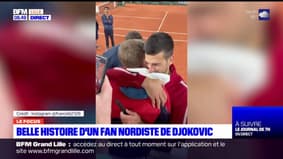 Roland Garros: belle histoire pour un fan nordiste de Djokovic