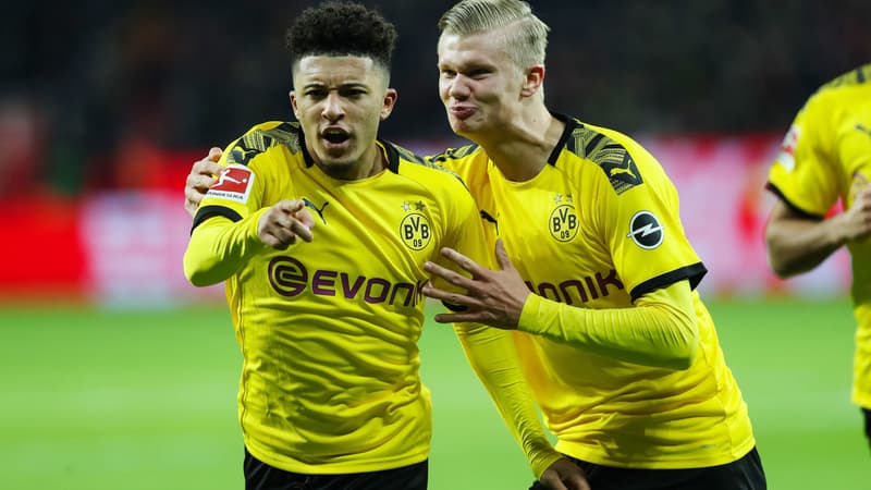 Sancho et Haaland - Dortmund