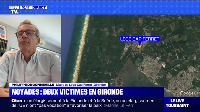 Deux victimes de noyade en Gironde, le maire appelle à la 