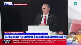 JO 2030: Renaud Muselier chambre Jean-Michel Aulas lors du lancement du comité d'organisation
