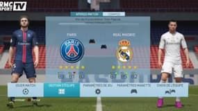 FIFA 16 - PSG-Real Madrid : les compositions d'équipe