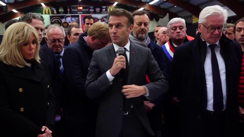 Emmanuel Macron annonce le classement en état de catastrophe naturelle pour 244 communes du Pas-de-Calais et du Nord