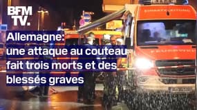  Allemagne: une attaque au couteau fait trois morts et plusieurs blessés graves 