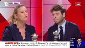 Soupçons contre Carlos Martens Bilongo: "Je n'accepte pas qu'on présente M. Bilongo comme quelqu'un qui chercherait à truander", réagit Mathilde Panot