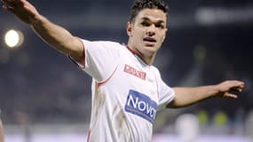 Hatem Ben Arfa sous le maillot de l'OL
