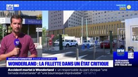 Accident au parc Wonderland: la petite fille toujours hospitalisée