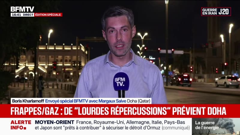 Guerre au Moyen-Orient: le Qatar prévient que l'attaque iranienne sur son site gazier a de "lourdes répercussions" sur l'approvisionnement énergétique mondiale