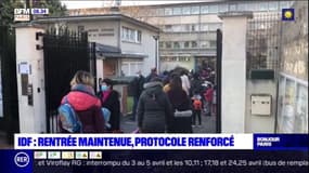 Ile-de-France: rentrée maintenue, protocole renforcé