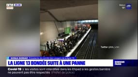 La ligne 13 bondée: "C'est vraiment tragique", selon la présidente du comité des usagers