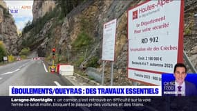 Éboulements dans le Queyras: des travaux de sécurisation essentiels
