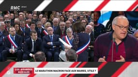 A la Une des GG : Le marathon Macron face aux maires, utile ? - 16/01