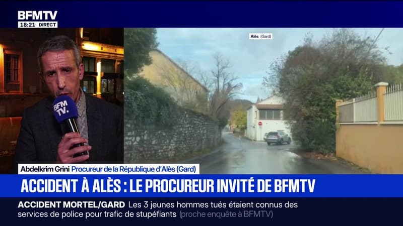 Accident de voiture à Alès: "L'adolescent de 15 ans avait été interpellé pas plus tard que le week-end dernier à Alès sur un pont de deal", explique Abdelkrim Grini, procureur de la République d’Alès