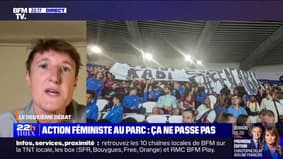 Militantes féministes malmenées au Parc des Princes: "C'était extrêmement symptomatique d'un problème gigantesque du milieu du football", pour la conseillère écologiste de Paris, Alice Coffin