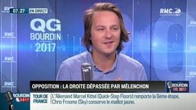 QG Bourdin 2017 : Opposition : La droite dépassée par Mélenchon – 07/07