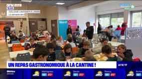 Nord: un repas gastronomique à la cantine pour les collégiens à Lambersart