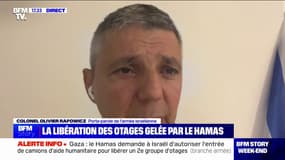 "Il y a un report à l'heure où nous parlons de la libération des otages" indique la porte-parole de l'armée israélienne